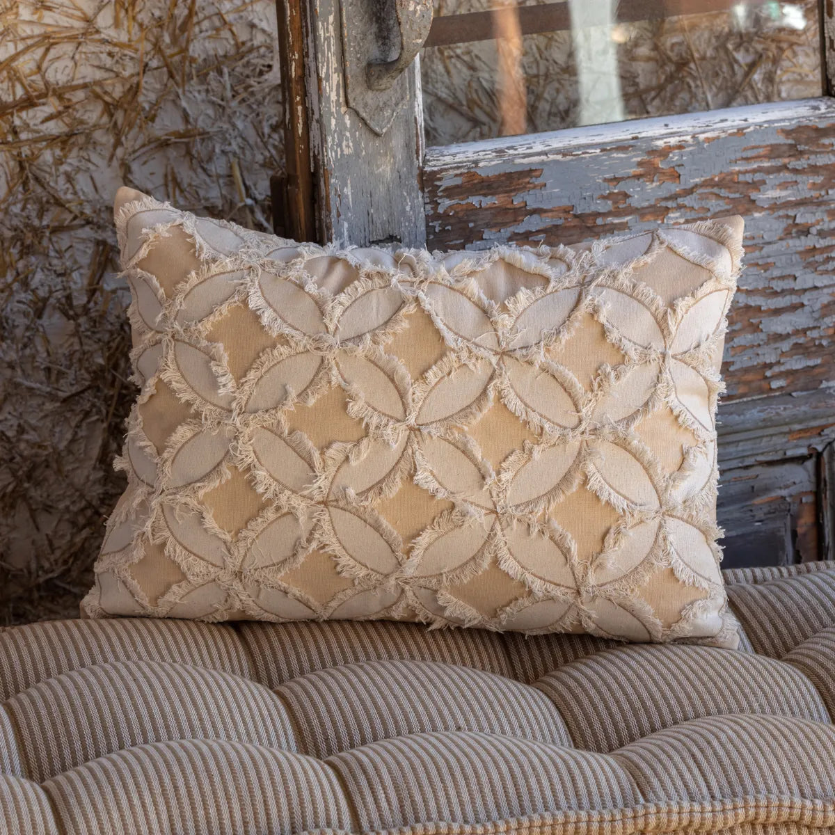 Silk Pillows for Smooth Skin and HairNeutral Pinwheel Rectangle Pillow Set