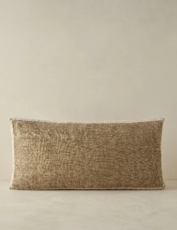 Down Alternative Pillows for Ethical ChoicesLaba Linen Silk Box Pillow by DISC Interiors Down Alternative Pillows for Ethical ChoicesLaba Linen Silk Box Pillow by DISC Interiors