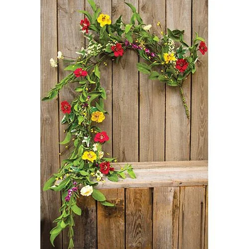 Bed skirts with a soft fleece lining for added comfortHibiscus Garland