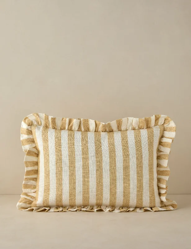Adjustable Pillows for Customized ComfortAmaroso Linen Ruffle Pillow