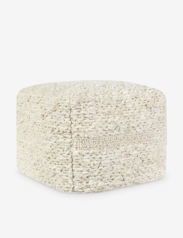 Soft and Fluffy Pillows for Bedroom ComfortMetta Square Pouf