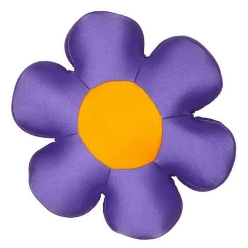 Feather Pillows for a Luxurious SleepDaDa Bedding Squishy & Soft Groovy Flower Throw Micro-Bead Cushion Pillow - Purple - 18" Feather Pillows for a Luxurious SleepDaDa Bedding Squishy & Soft Groovy Flower Throw Micro-Bead Cushion Pillow - Purple - 18"