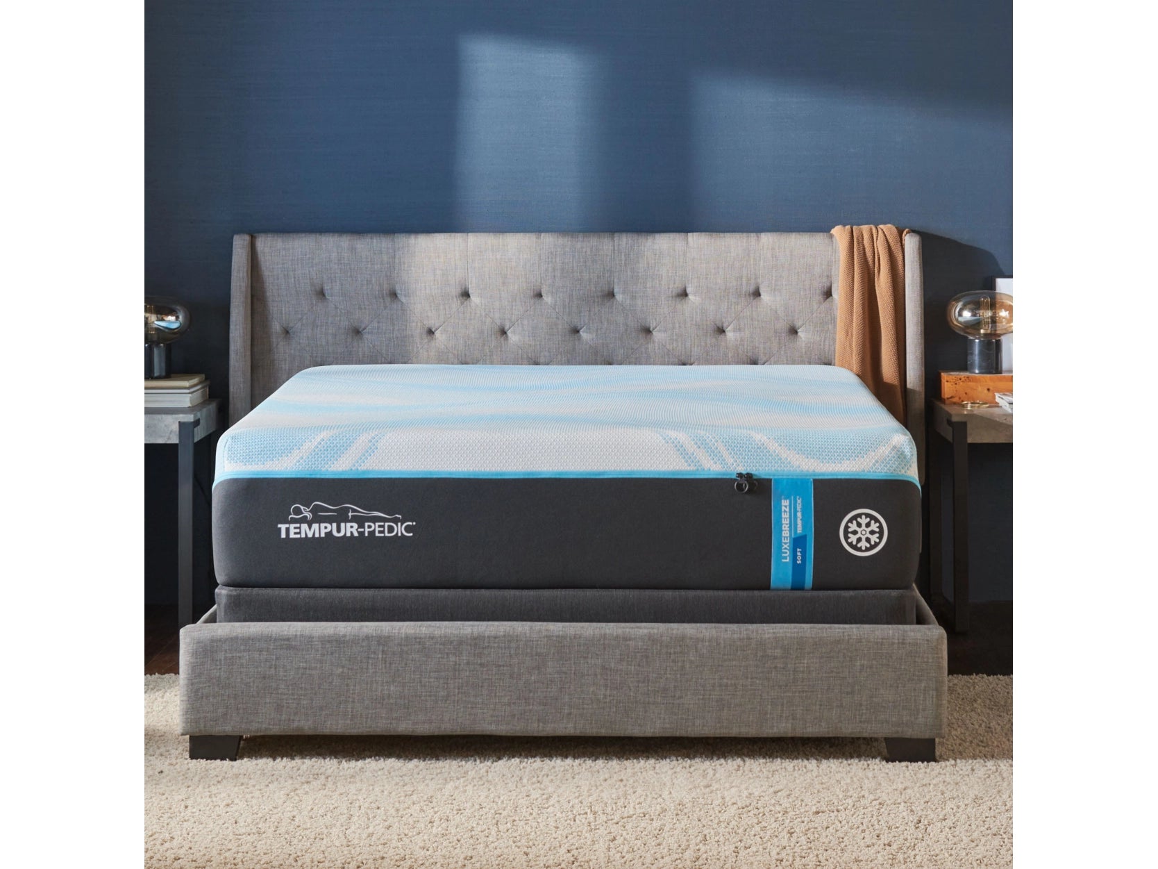 Polyester - foam mattresses for budget - friendly optionsTempur-Pedic Luxebreeze Soft King Mattress