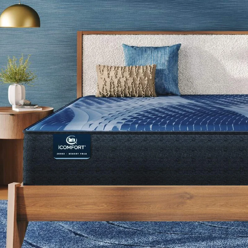 Innerspring mattresses with coil counts for supportFloor Model - Serta iComfort Aspire Plush 14" Mattress