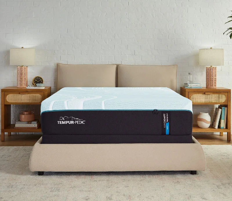Natural latex and organic cotton blend mattressesTEMPUR-LuxeAdapt 2.0 Soft Mattress Natural latex and organic cotton blend mattressesTEMPUR-LuxeAdapt 2.0 Soft Mattress