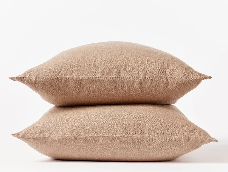 Velvet Pillows for a Touch of EleganceOrganic Relaxed Linen Pillowcases - Renewed