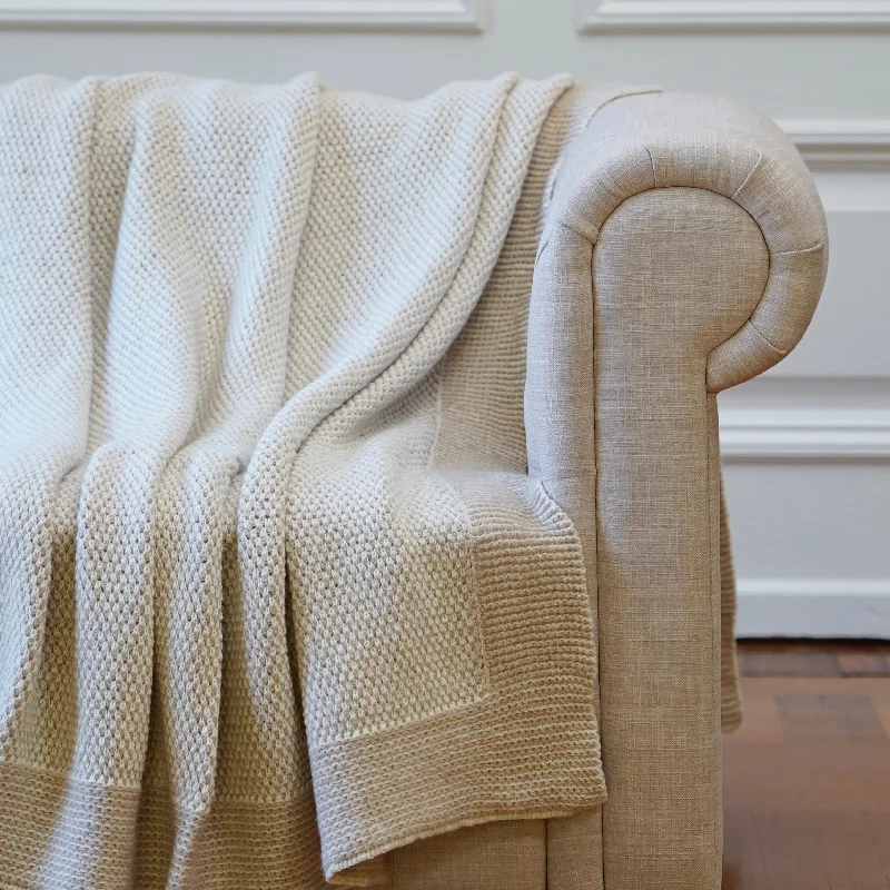 Microfiber blankets that are durable and easy to care forMilano Wool and Cashmere Throw