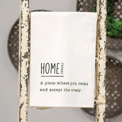 Bed skirts with a multi - colored patternHome Definition Dish Towel