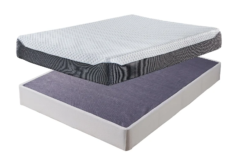 King - size mattresses for spacious master bedrooms10 Inch Chime Elite Mattress with Foundation