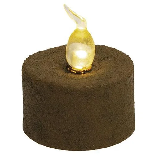 Bed skirts with a ruffled tiered designCinnamon Coated Votive Timer Tealight