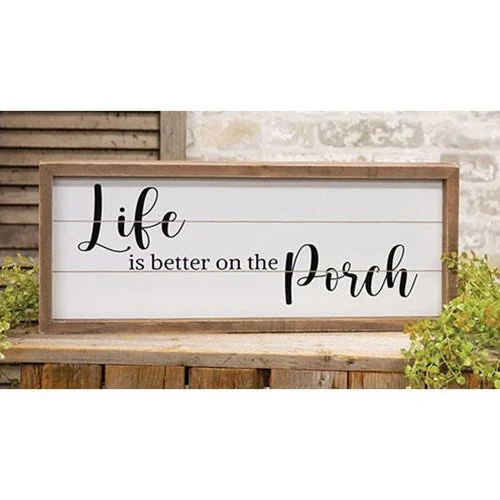 Velvet bed skirts for a luxurious and elegant appearanceLife Is Better on the Porch Framed Shiplap Sign Velvet bed skirts for a luxurious and elegant appearanceLife Is Better on the Porch Framed Shiplap Sign