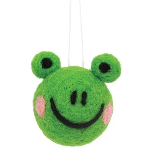 Bed skirts with a nautical themeFelted Frog Ornament