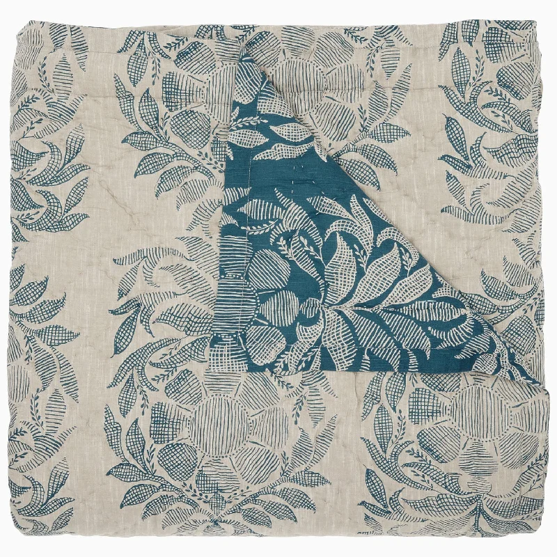 Cooling Pillows for Hot SleepersAsma Peacock Woven Quilt