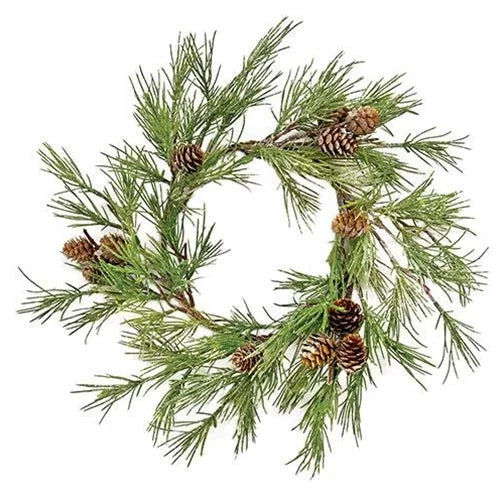 Bed skirts with a child - friendly printGlittered Woodland Pine Wreath 14"