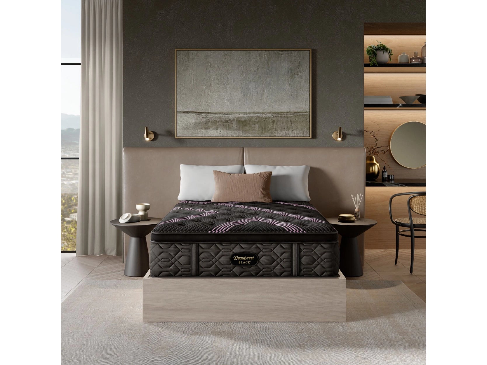 King - size mattresses for spacious master bedroomsBeautyrest Black Series Two Medium Pillow Top Full Mattress King - size mattresses for spacious master bedroomsBeautyrest Black Series Two Medium Pillow Top Full Mattress