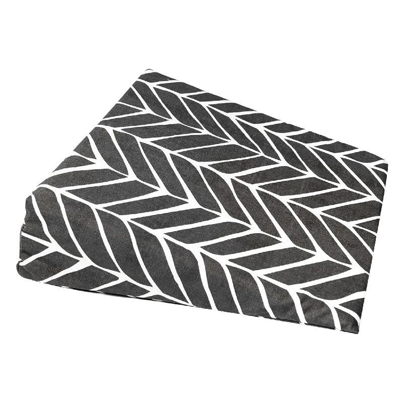 Silk Pillows for Smooth Skin and HairWedge pillow - Chevron